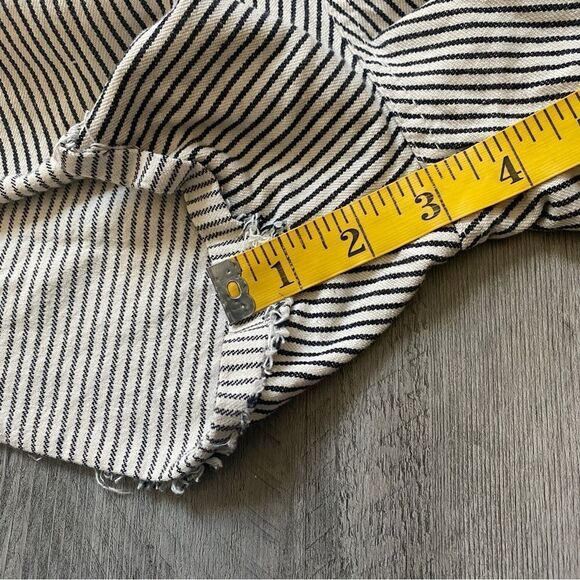 Billabong Shorts Hi Waisted Fit Stripe Boho Cotton Festival Summer - Picture 9 of 12